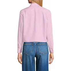 Kurze, bügelfreie Hemdbluse für Damen