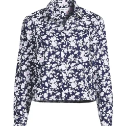 Kurze, bügelfreie Hemdbluse für Damen