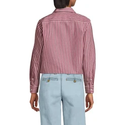 Kurze, bügelfreie Hemdbluse für Damen