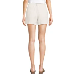 Kurze Leinenshorts für Damen