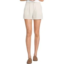 Kurze Leinenshorts für Damen