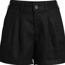 Kurze Leinenshorts für Damen