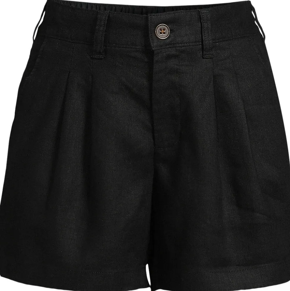 Kurze Leinenshorts für Damen
