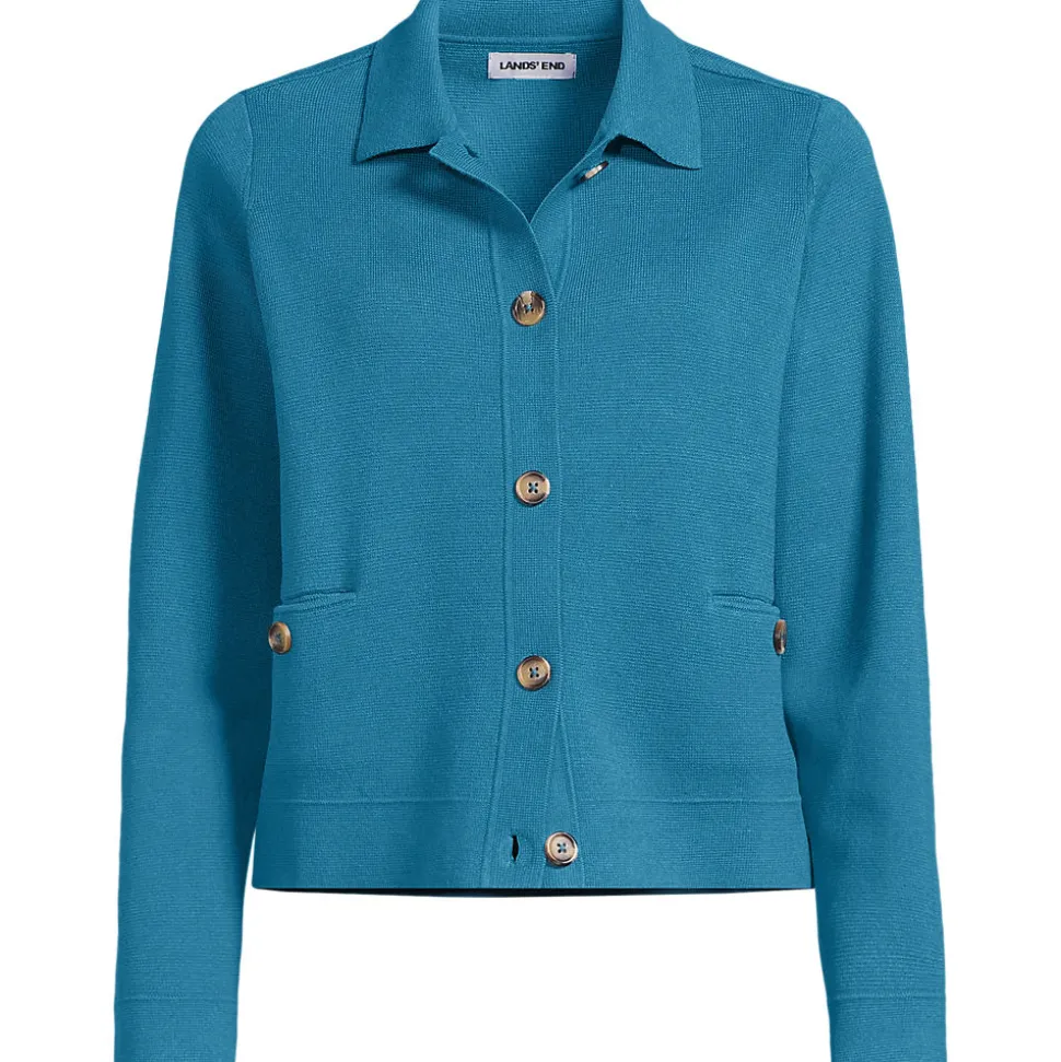 Kurzer Baumwoll-Blazer für Damen