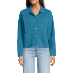Kurzer Baumwoll-Blazer für Damen