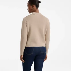 Kurzer Baumwoll-Blazer für Damen
