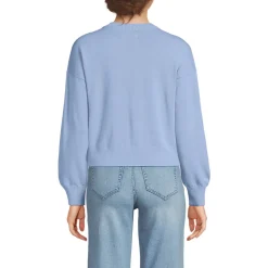 Kurzer Feinstrick-Cardigan aus Baumwolle für Damen