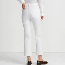 Kurze Schlagjeans für Damen