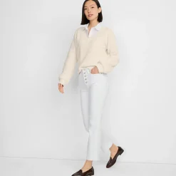 Kurze Schlagjeans für Damen