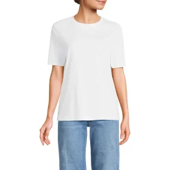 Kurzärmelige Rundhalsshirts im 3er-Set für Damen