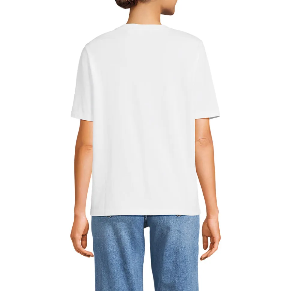 Kurzärmelige Rundhalsshirts im 3er-Set für Damen