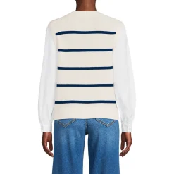 Lagenlook-Pullover Drifter mit Schulterknöpfen für Damen