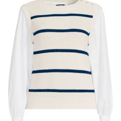 Lagenlook-Pullover Drifter mit Schulterknöpfen für Damen