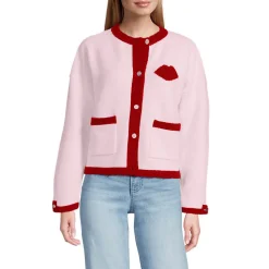 Lands' End Lulu Guinness Strickblazer für Damen