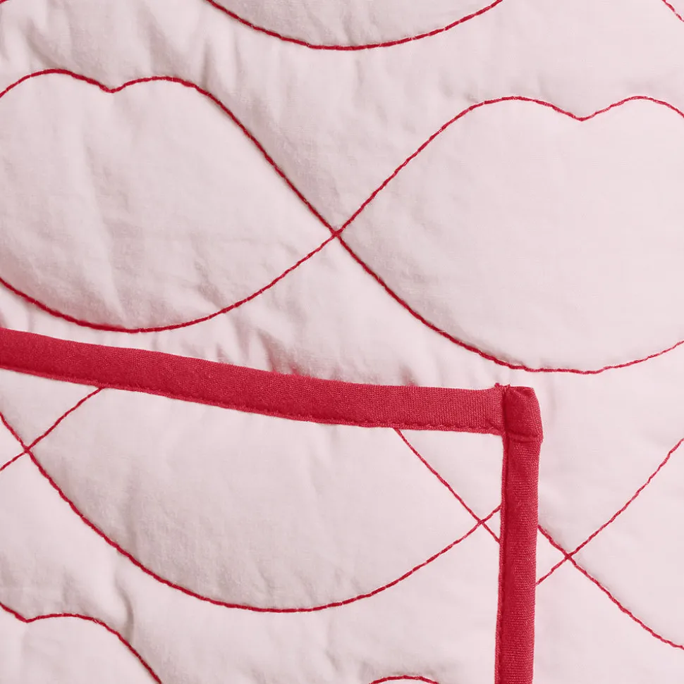 Lands' End x Lulu Guinness Lips Steppjacke für Damen