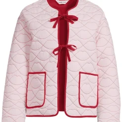 Lands' End x Lulu Guinness Lips Steppjacke für Damen