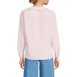 Lands' End x Lulu Guinness Lips Baumwollbluse für Damen