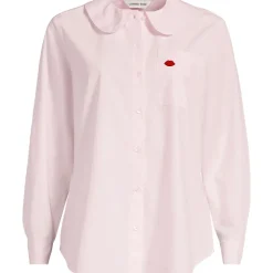 Lands' End x Lulu Guinness Lips Baumwollbluse für Damen