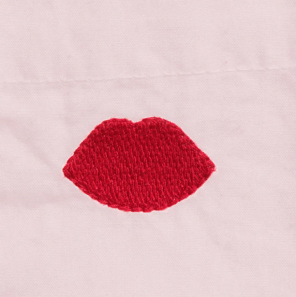 Lands' End x Lulu Guinness Lips Baumwollbluse für Damen