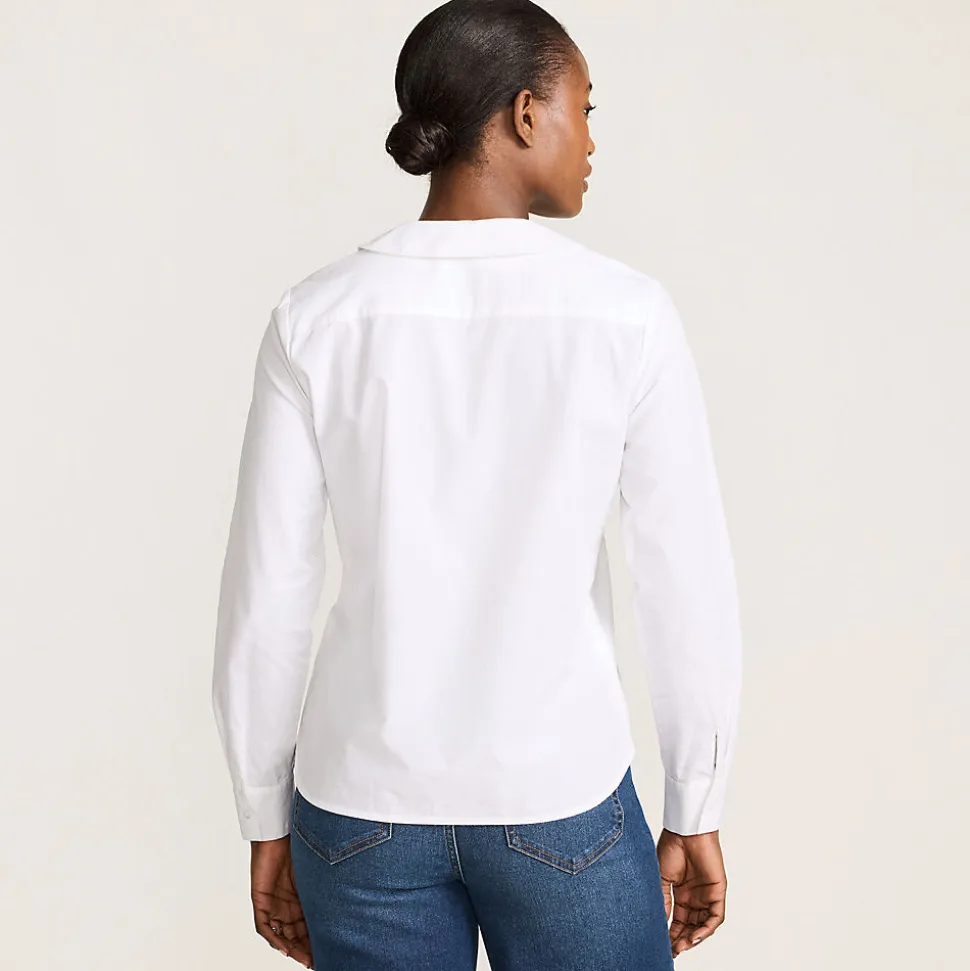 Lands' End x Lulu Guinness Lips Baumwollbluse für Damen