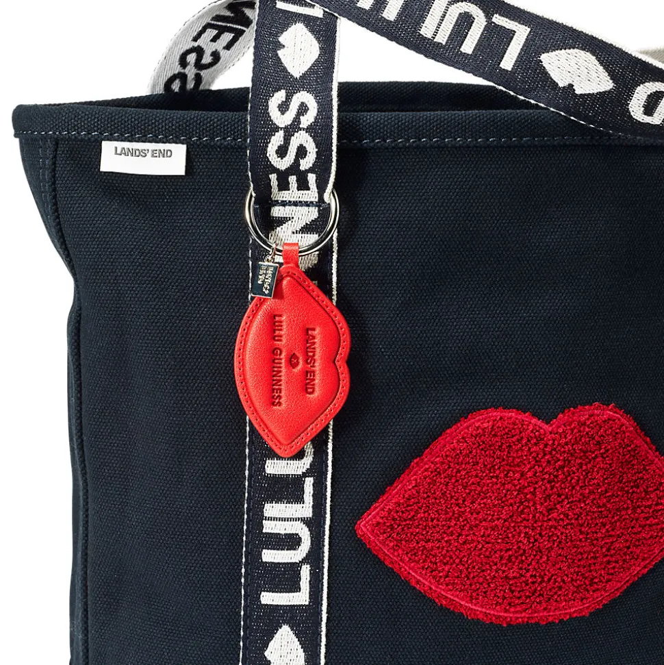 Lands' End x Lulu Guinness Lips Taschenanhänger