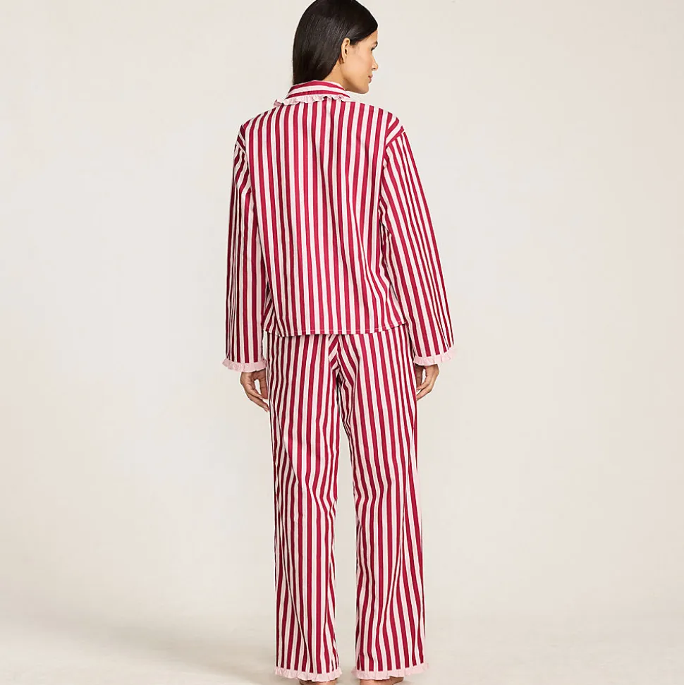 Lands' End x Lulu Guinness Popeline-Pyjamaset