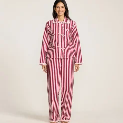 Lands' End x Lulu Guinness Popeline-Pyjamaset