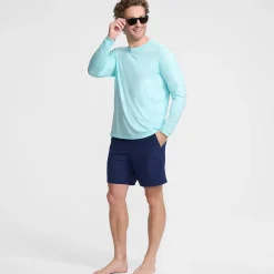 Langarm-Badeshirt für Herren