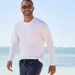 Langarm-Badeshirt für Herren