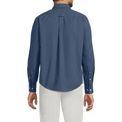 Langarm-Hemd aus Popeline, Classic Fit für Herren