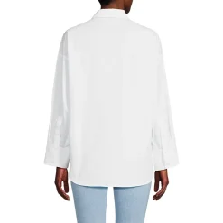 Langarm-Hemdbluse für Damen