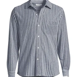 Langarm-Oxfordhemd aus Piqué, Classic Fit