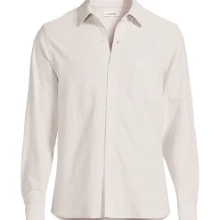 Langarm-Oxfordhemd aus Piqué, Classic Fit