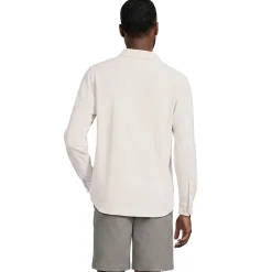 Langarm-Oxfordhemd aus Piqué, Classic Fit