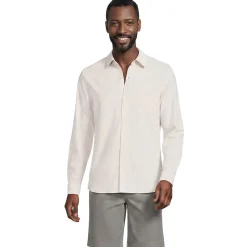 Langarm-Oxfordhemd aus Piqué, Classic Fit