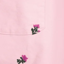 Langarm Oxford-Hemdbluse für Damen