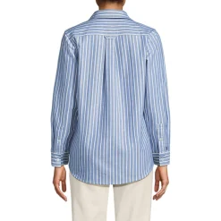 Langarm Oxford-Hemdbluse für Damen