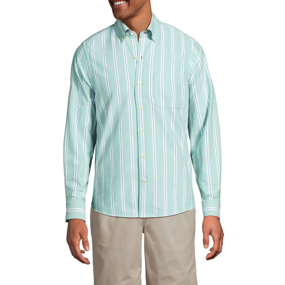 Langarm-Oxfordhemd für Herren, Classic Fit