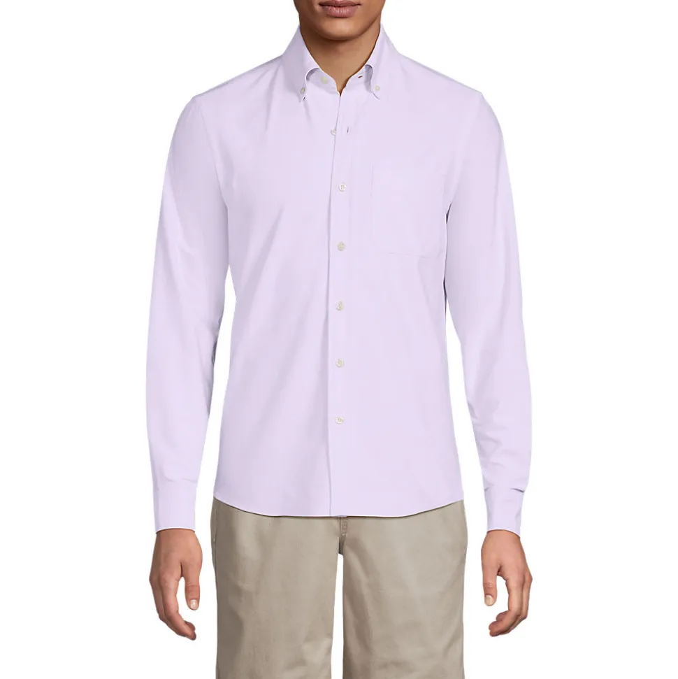Langarm-Oxfordhemd für Herren, Classic Fit