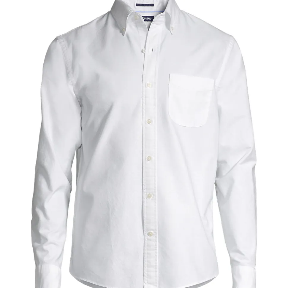 Langarm-Oxfordhemd für Herren, Classic Fit