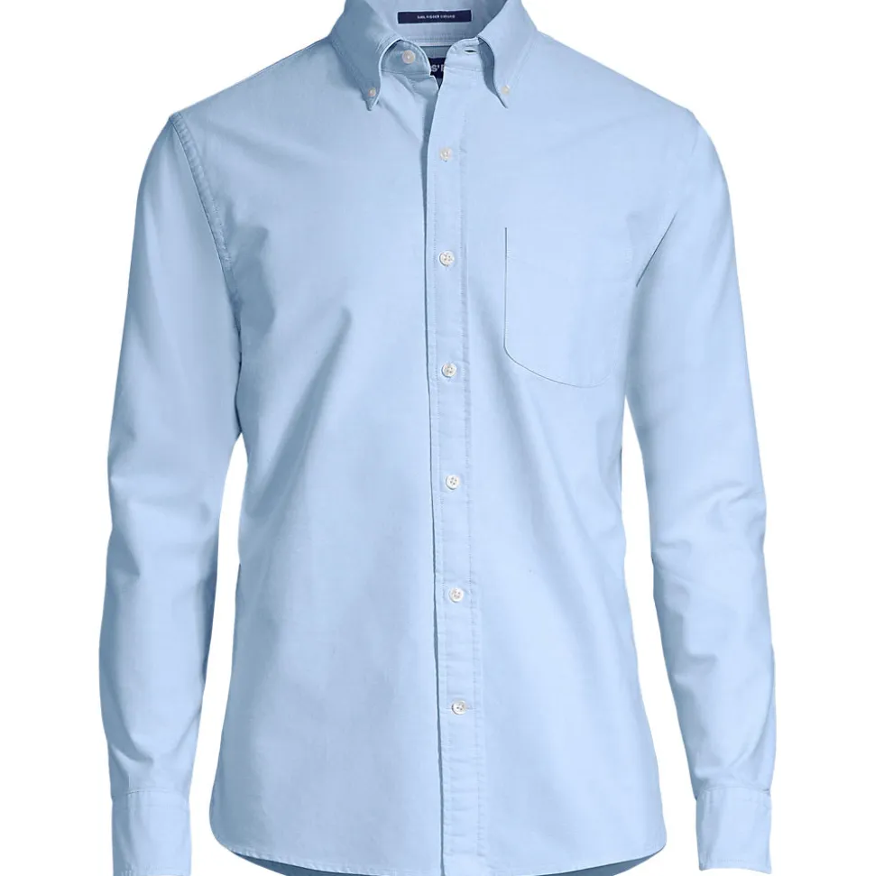 Langarm-Oxfordhemd für Herren, Classic Fit