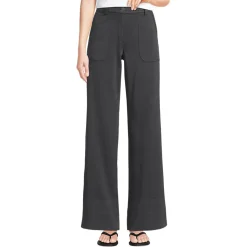 Lange Chino-Hose Mid Waist für Damen