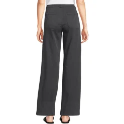 Lange Chino-Hose Mid Waist für Damen