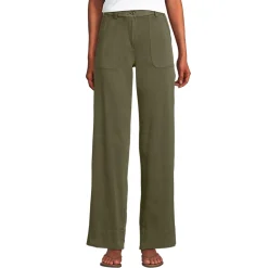 Lange Chino-Hose Mid Waist für Damen