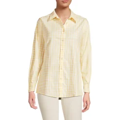 Lange leichte Flanellbluse für Damen