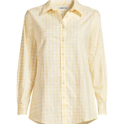 Lange leichte Flanellbluse für Damen