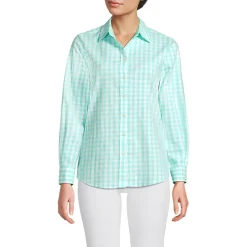 Lange leichte Flanellbluse für Damen
