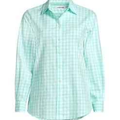 Lange leichte Flanellbluse für Damen