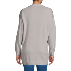 Langer Merino-Cardigan für Damen