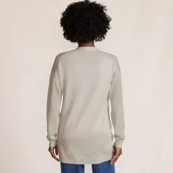 Langer Merino-Cardigan für Damen